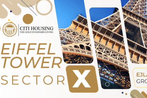 10 Marla Plot for Sale in Eiffel Tower