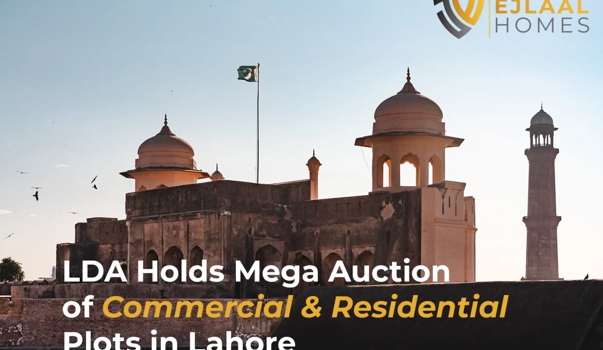 LDA Auctions Commercial and Residential Plots across Lahore