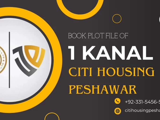 Book 1 Kanal Plot in Citi Housing Peshawar