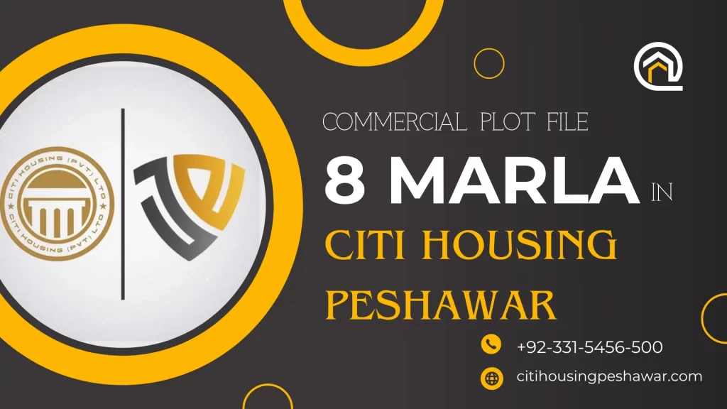 Book 8 Marla Commercial Plot in Citi Housing Peshawar
