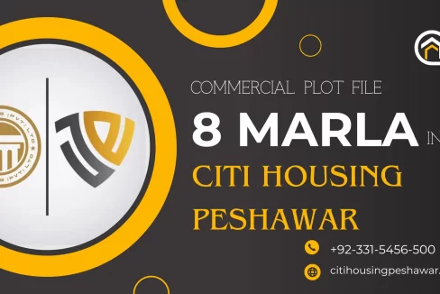 Book 8 Marla Commercial plot in Citi Housing Peshawar