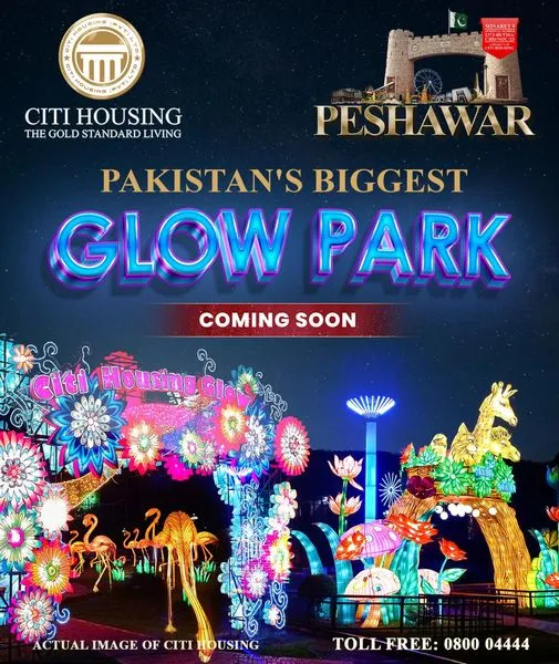 Glow Park is Coming to Citi Housing Peshawar